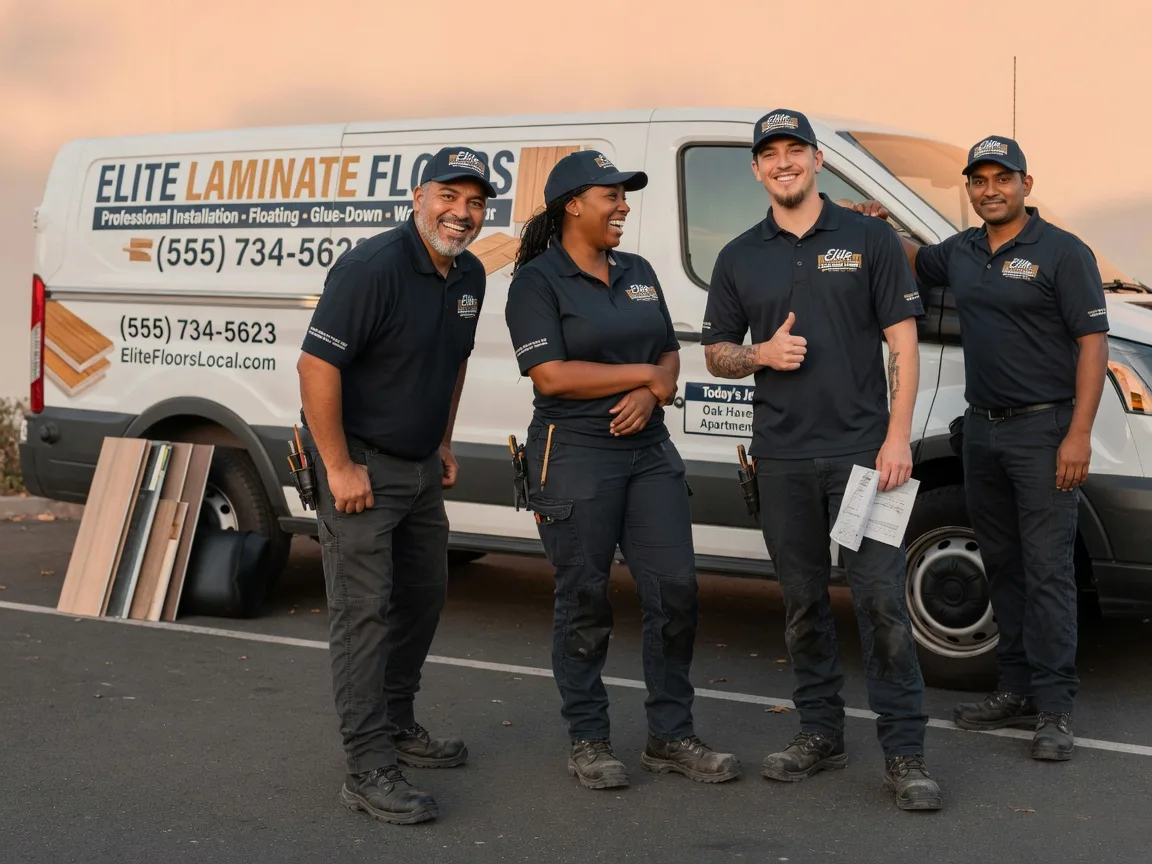 Laminate flooring installation company in Fence, WI